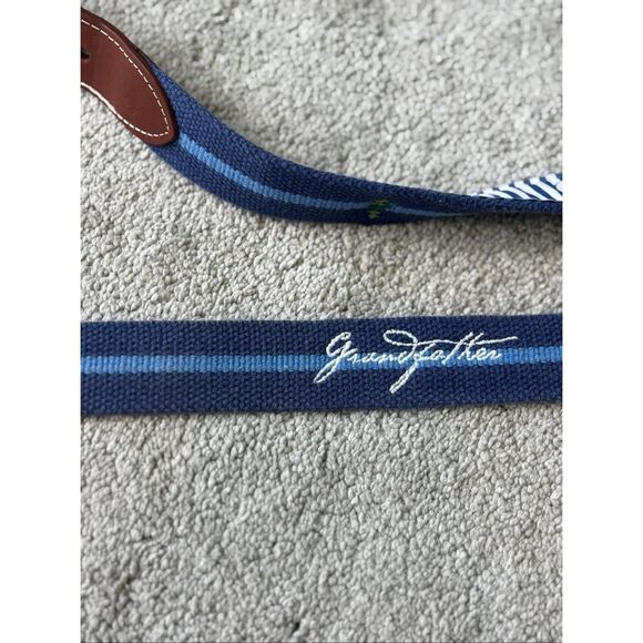 NWOT Peter Millar stitched “grandfather” belt, Sz 34, $198 - Picture 5 of 5